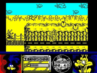 Road Runner and Wile E. Coyote screenshot 3 for ZX Spectrum